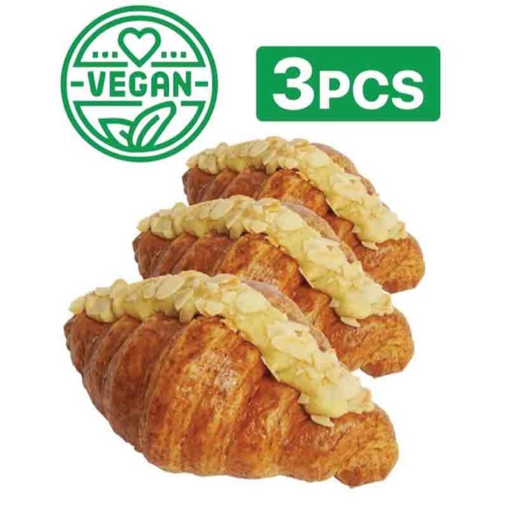 

Vegan Croissant - Almond Cream (3pcs)