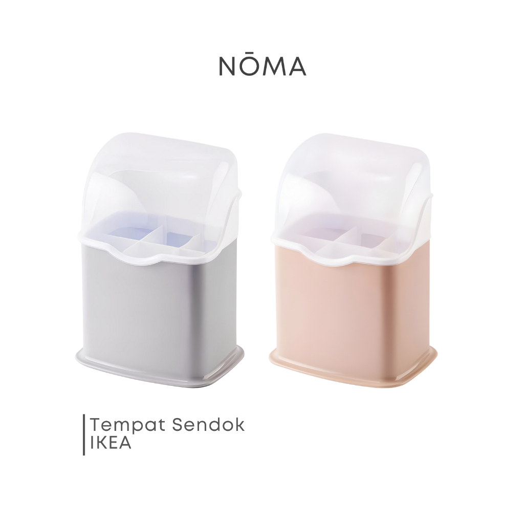 NMA LIVING - TEMPAT SENDOK, ORGANIZER SENDOK DENGAN PENUTUP EKSKLUSIF IKEA SHINPO