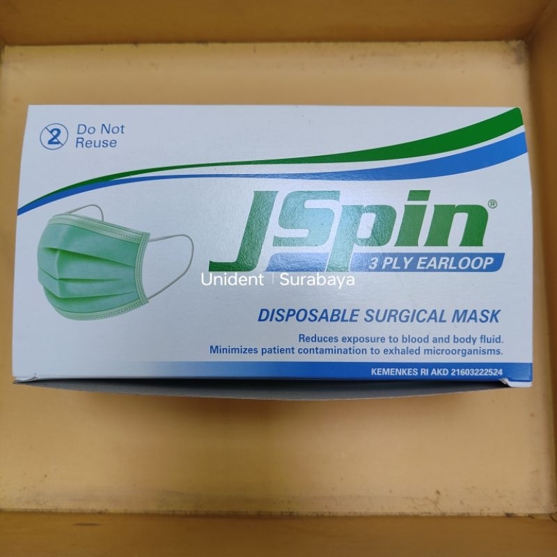 Masker Jspin Masker 3Ply Jspin Facial Mask Facial Disposable Mask Masker Dokter