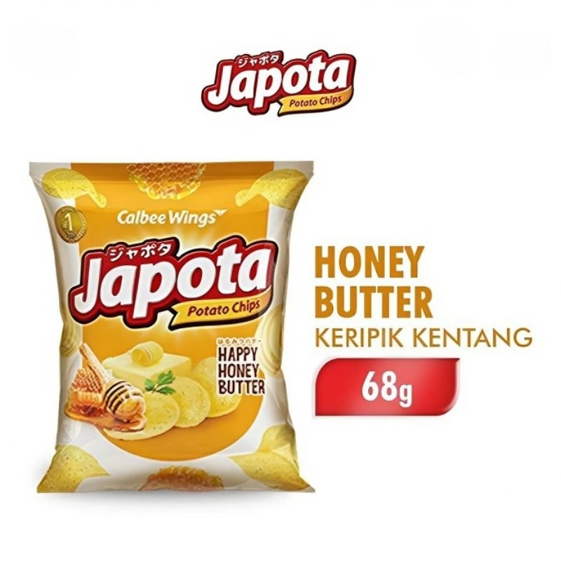 

Japota Potato Chips Happy Honey Butter 68g