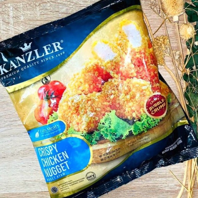 

Kanzler crispy chicken nugget 450 gram