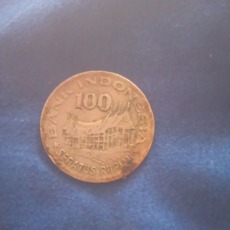 Uang Kuno 100 rupiah wayang