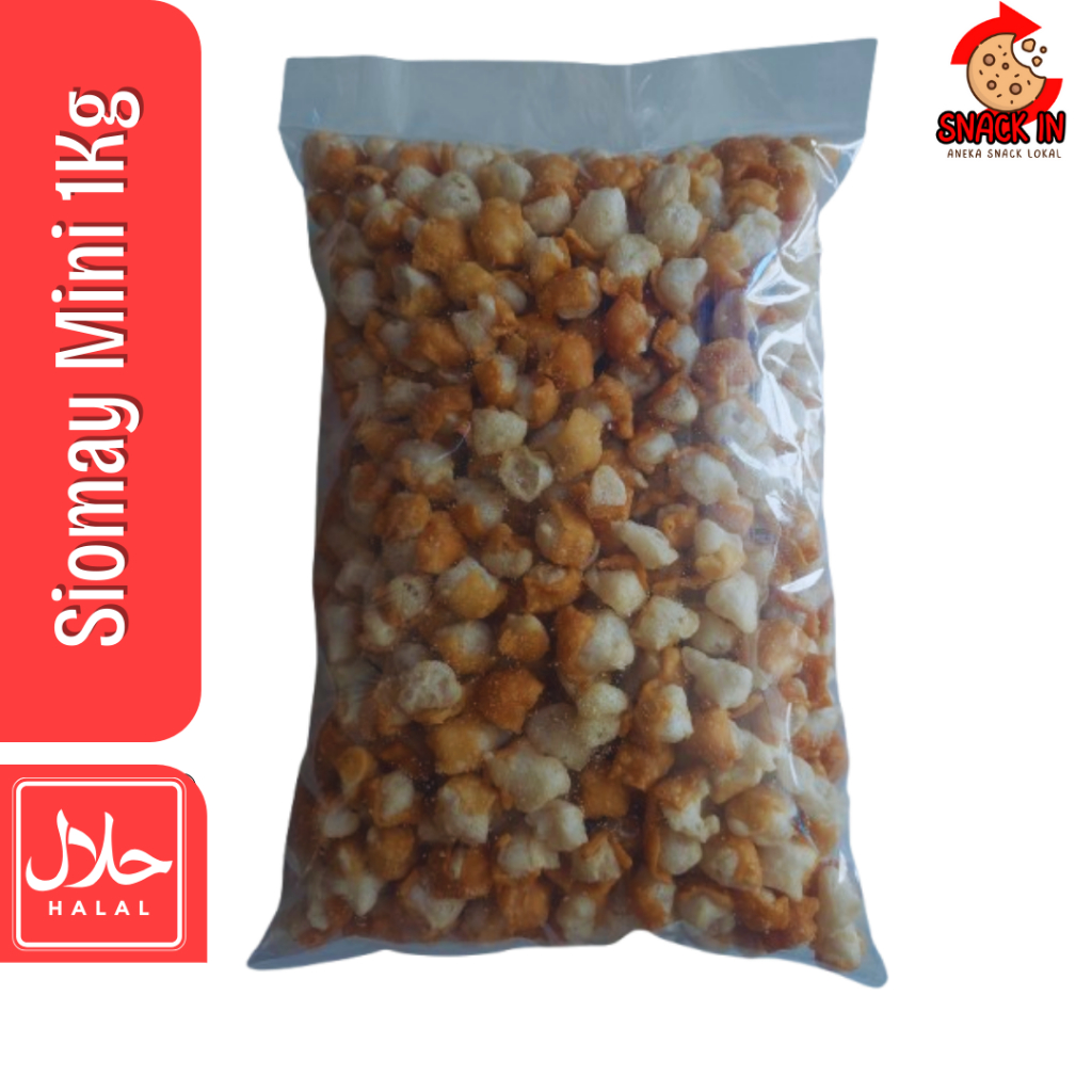 

Siomay Mini 1kg Siomay Kering Gurilem Toping Baso Aci Cuanki Seblak Batagor Mini