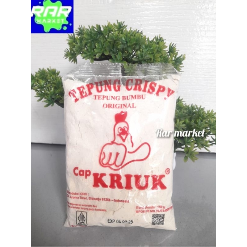 

TEPUNG CRISPY TEPUNG BUMBU ORIGINAL CAP KRIUK TEPUNG KENTAKI 150g