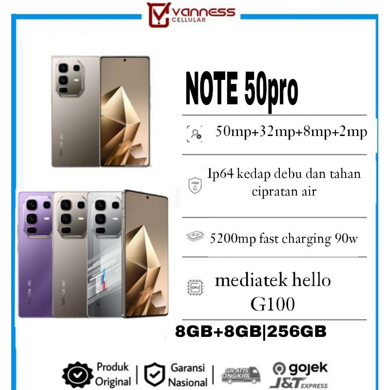INFINIX NOTE 50 PRO RAM 16GB