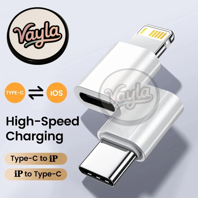 Adapter Converter Charger Type C to Lightning, Lightning to Type C FAST Charging