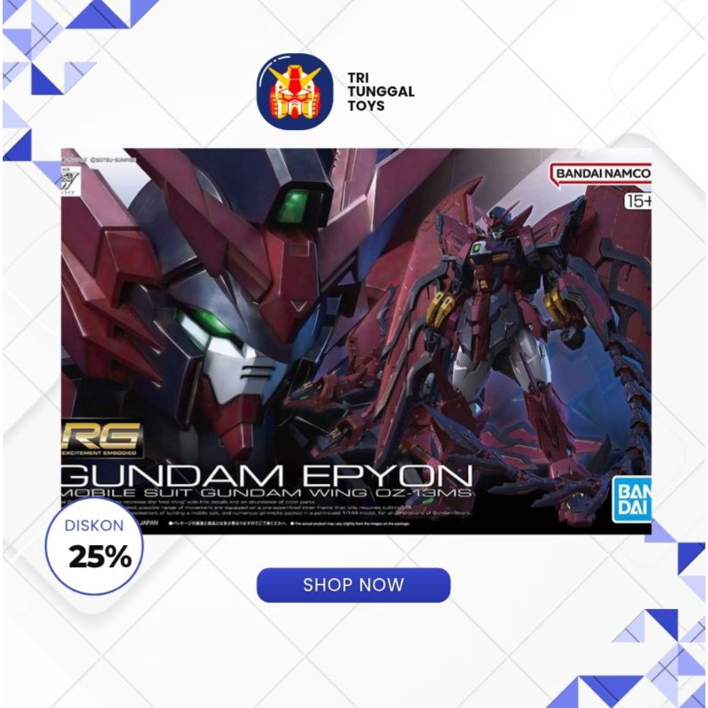 RG 1/144 Mobile Suit Gundam Epyon Wings Bandai