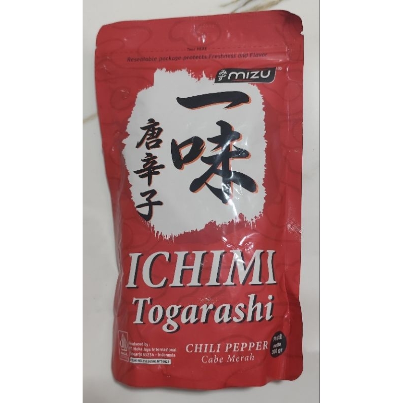 

ichimi togarashi/cabe bubuk mizu