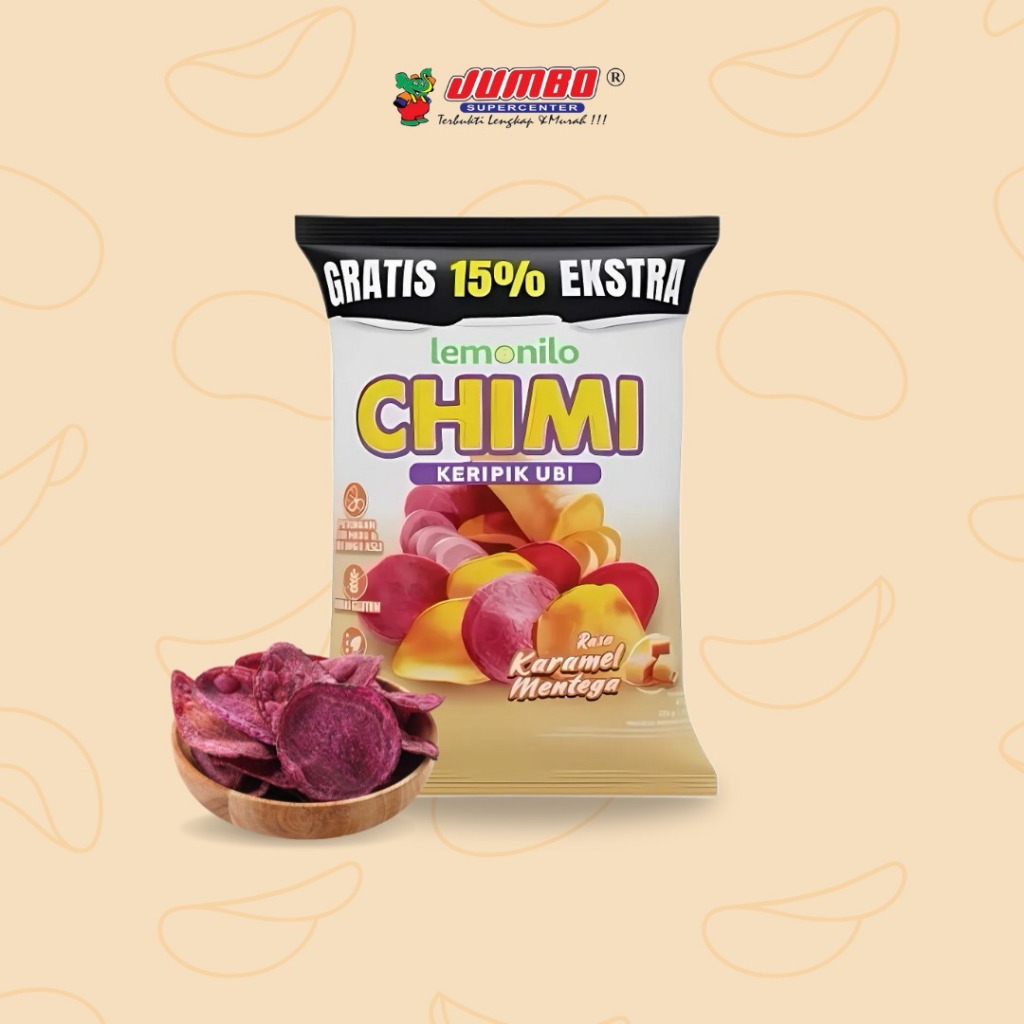 

Lemonilo Chimi Keripik Ubi Karamel Mentega 41g