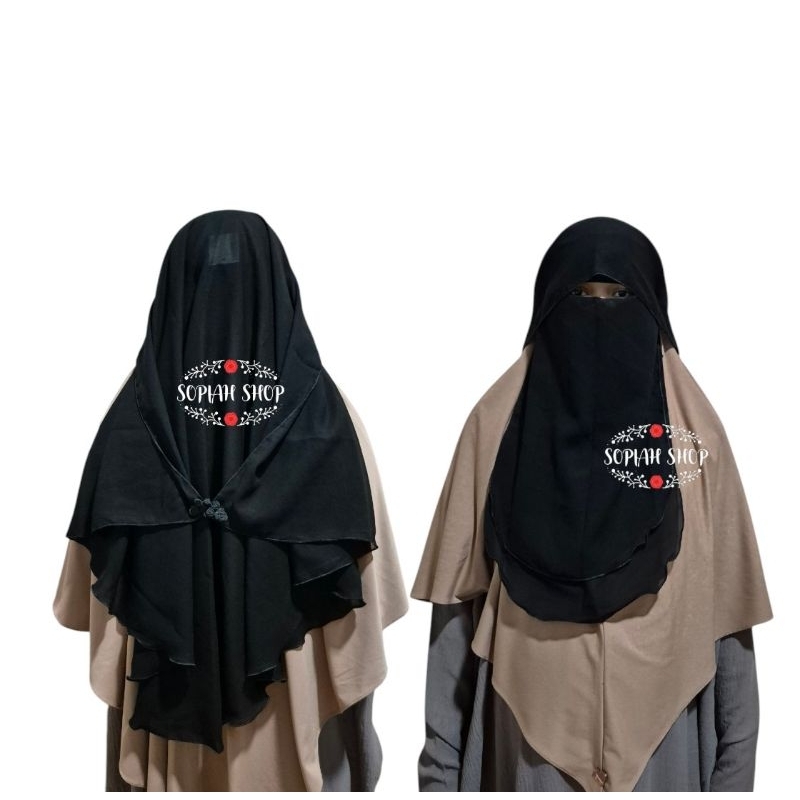 cadar niqob yaman butterflay  sifon arab/ burdah / bisa COD dan gojek instan