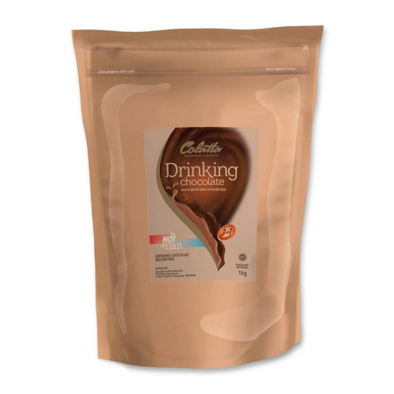 

Colatta Drinking Chocolate Powder Bubuk Minuman Cokelat 1kg Lokal HALAL