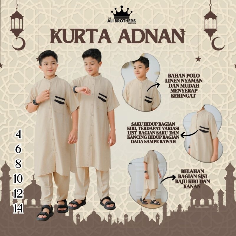 Koko set anak cowok/ Koko adnan