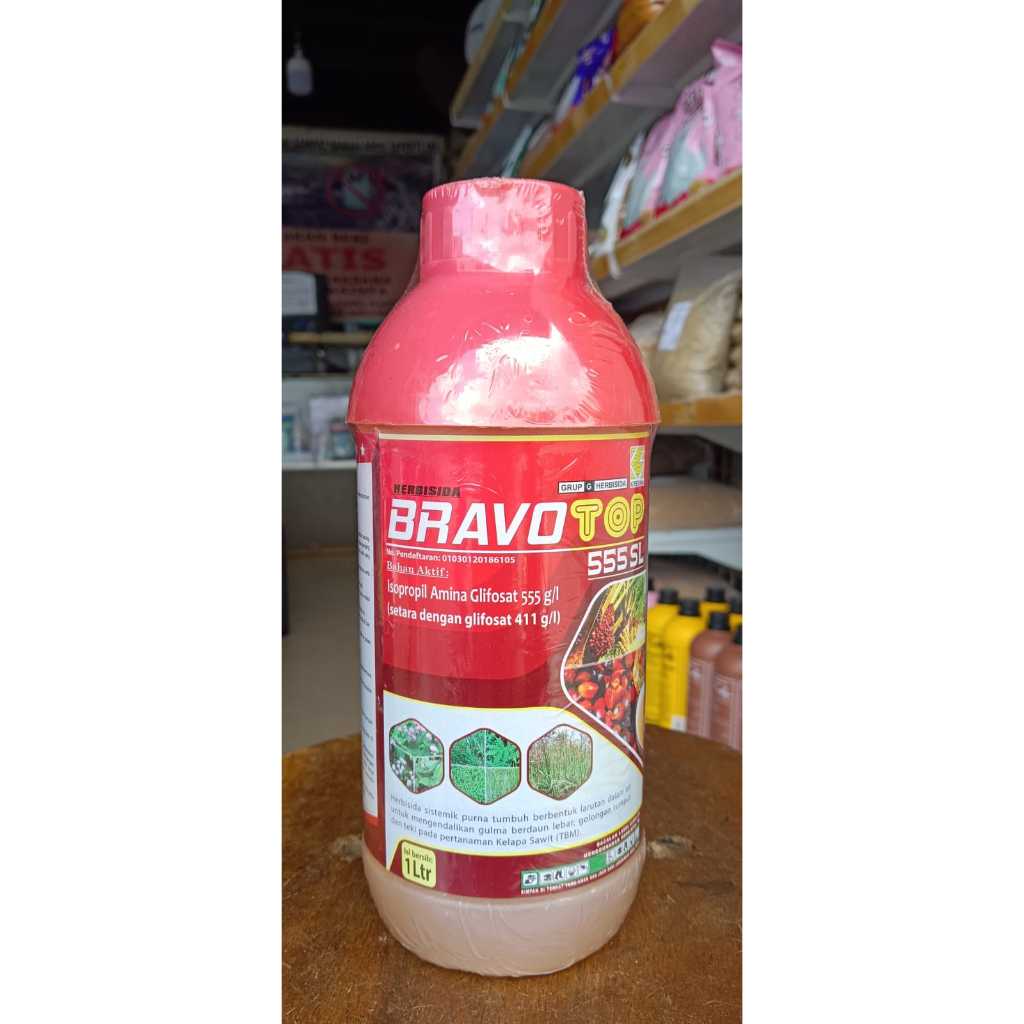 Herbisida Bravo Top Isopropyl Amina Glifosat 555 g/1L