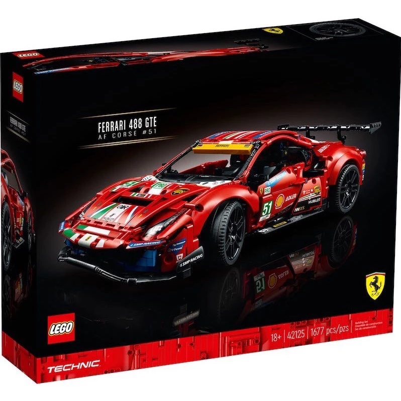 LEGO 42125 Technic Ferrari 488 GTE