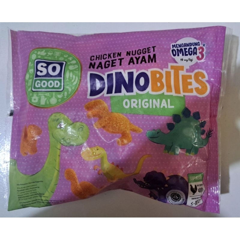 

NUGGET AYAM SO GOOD DINOBITES 400gr
