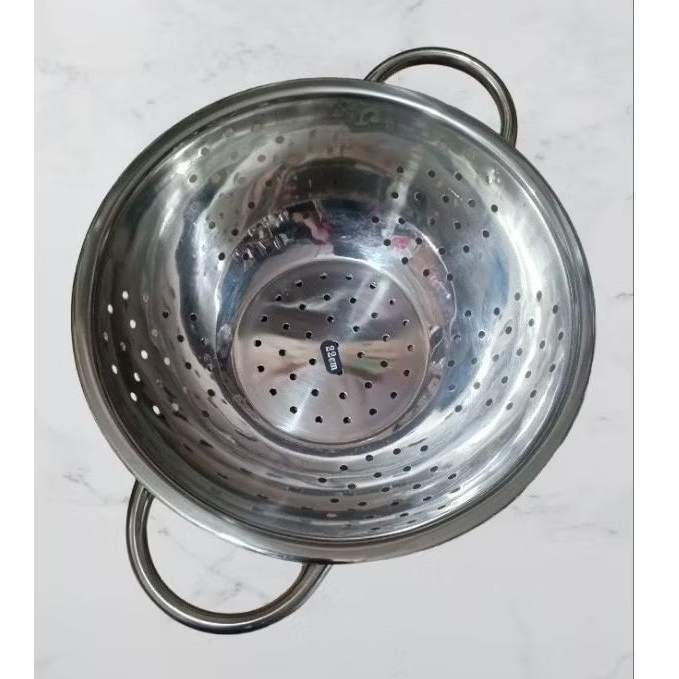 Sangku Nasi / Bakul Nasi Stainless Tanpa Tutup