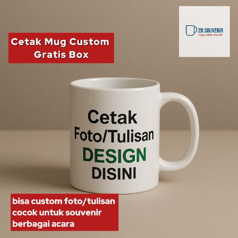 CetakMugCustomSatuan/Mug souvenir/SouvenirMug Nikahan/MugSouvenir AcaraKantor