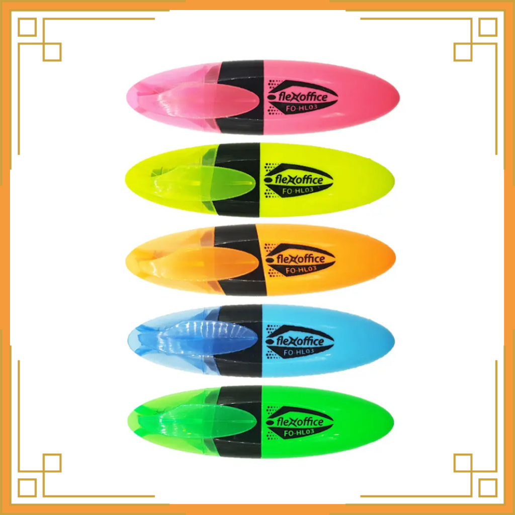 

FLEXOFFICE Stabilo Highlighter FO-HL03 ( Pcs )