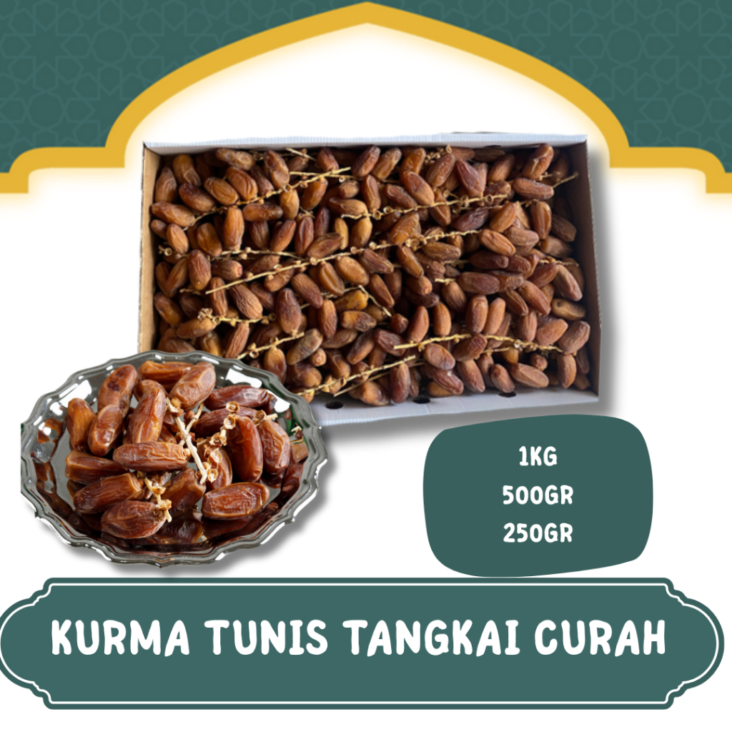 

OLEH OLEH HAJI DAN UMROH KURMA TUNISIA TANGKAI KEMASAN CURAH I KURMA DEGLET NOUR BERTANGKAI I KURMA TUNIS