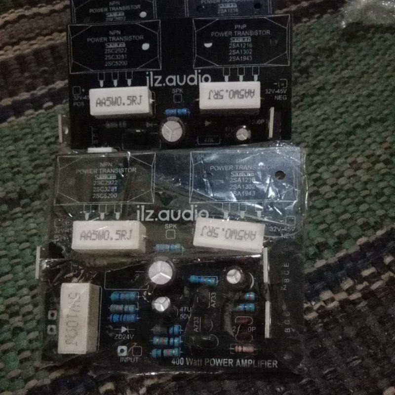 kit power 400 watt rakitan sendiri udah di uji coba