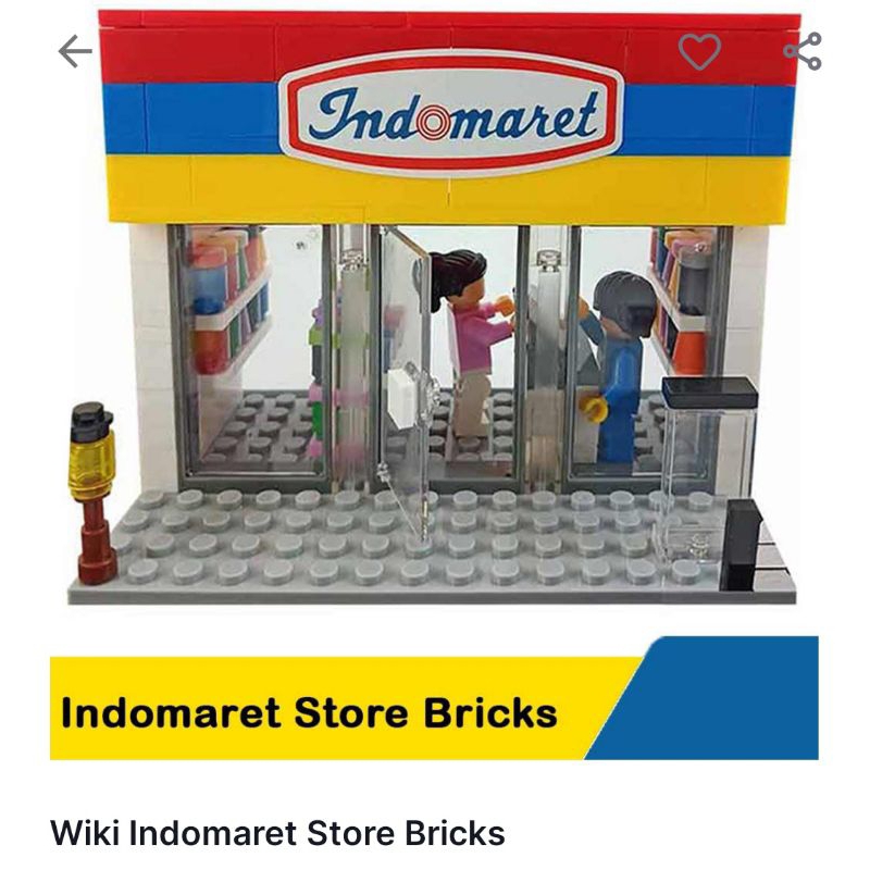 Bricks / lego / Bricks indomaret / mainan indomaret / mobil an / toko