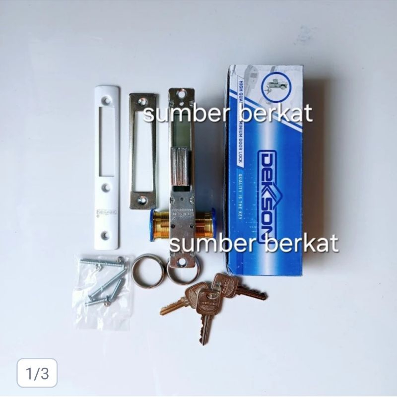 kunci alumunium dekson kc 8128/ kunci pintu alumunium dekson kc 8128