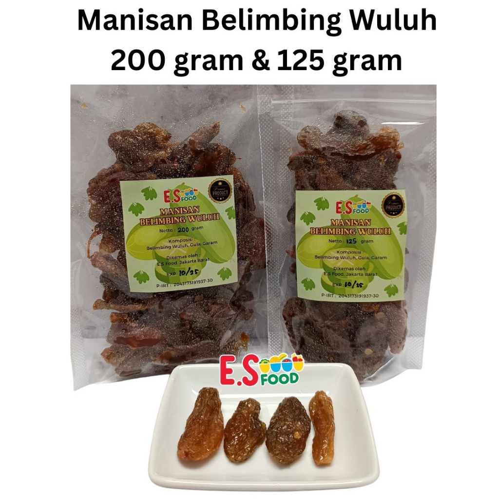 

Manisan Belimbing Wuluh 125 gram & 200 gram