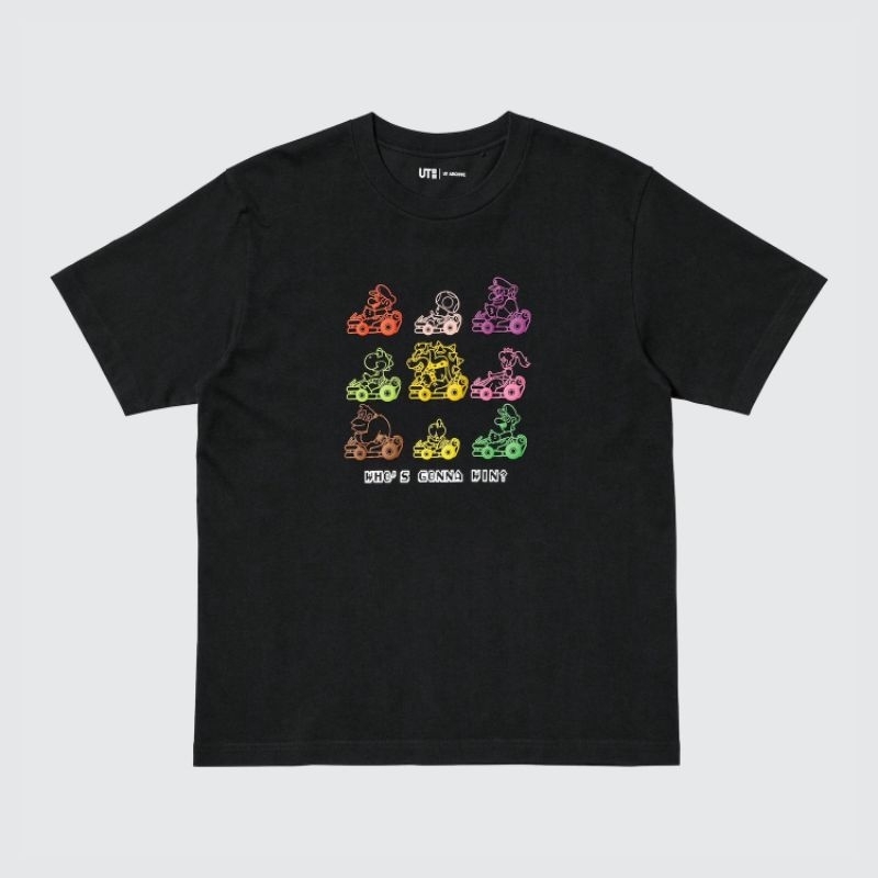 Tshirt Uniqlo x Super Mario (Who's Gonna Win?) | UT Archive Super Mario Series Kaos Lengan Pendek - 