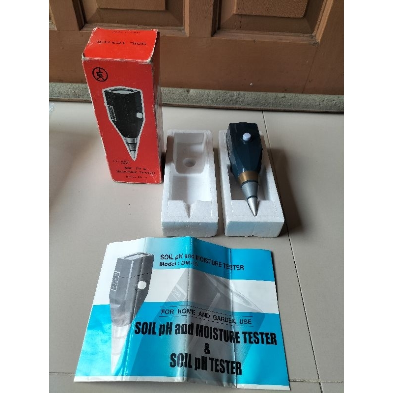 Di Jual Takemura DM-15 Soil PH & Moisture Tester model DM 15 alat ukur PH dan Kelembapan Tanah