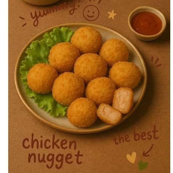 

spicy chicken nugget - 10 pcs - frozen