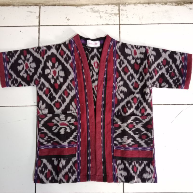 Readystock BAJU KIMONO TENUN ANAK LAKI LAKI