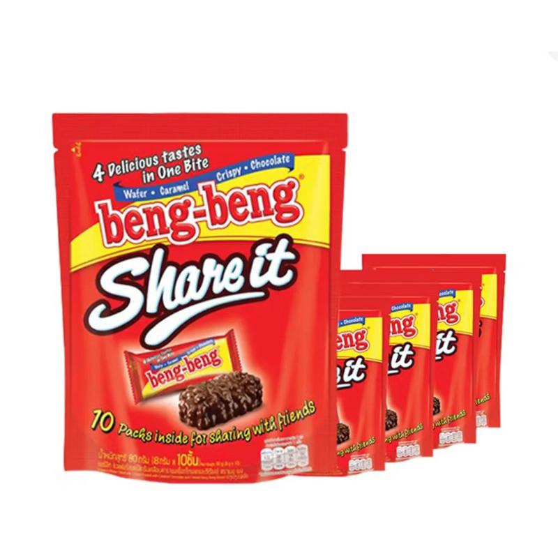 

Beng Beng Share It Chocolate 1 Bungkus isi 10pcs