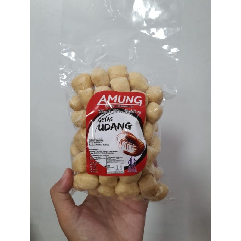 

Kerupuk Amung Getas Bulat Oleh-oleh asli Belitung