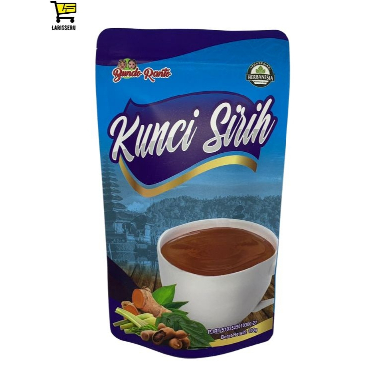 

BundoRanto Kunci Sirih 100g - Minuman Tradisional Instan, Segar & Praktis, Rempah Khas Nusantara