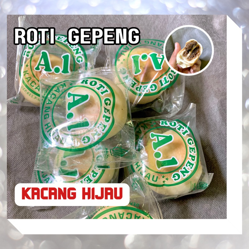 

ROTI ENAK ROTI GEPENG RASA KACANG HIJAU