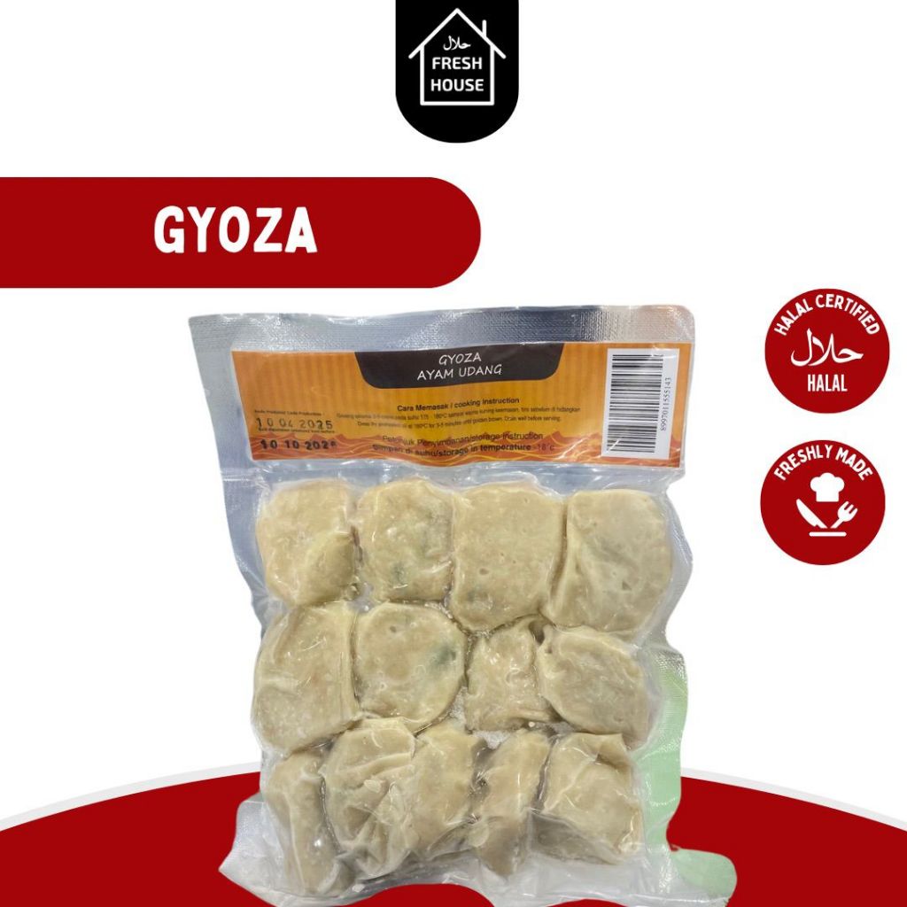 

GYOZA AYAM UDANG / GYOZA NIC'SFOOD AYAM UDANG