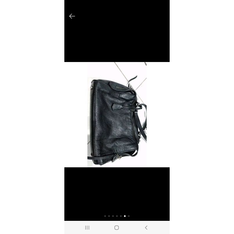 tas Slempang Fendi Hitam