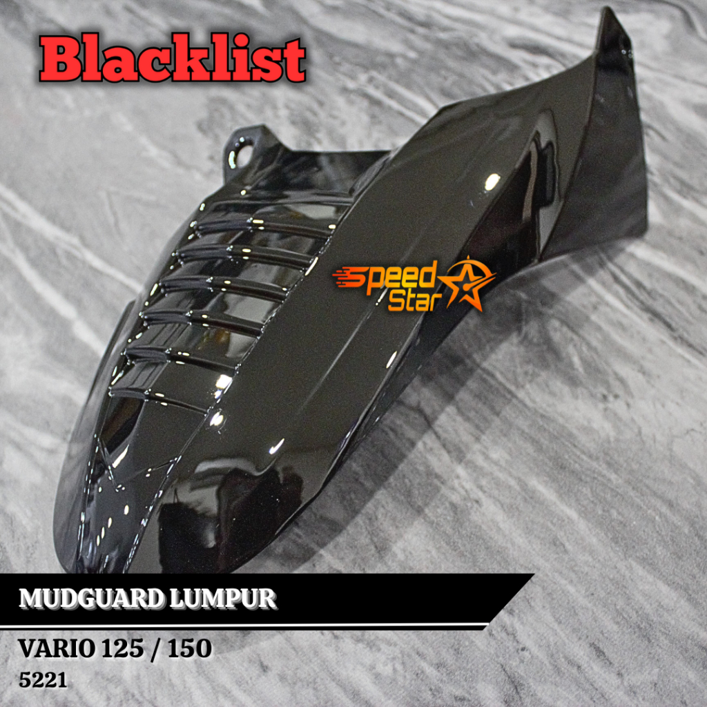 Spakbor Kolong Vario 125 Vario 150 Blacklist hugger / Spakbor Kolong Vario Hugger Shark Vario 150 &