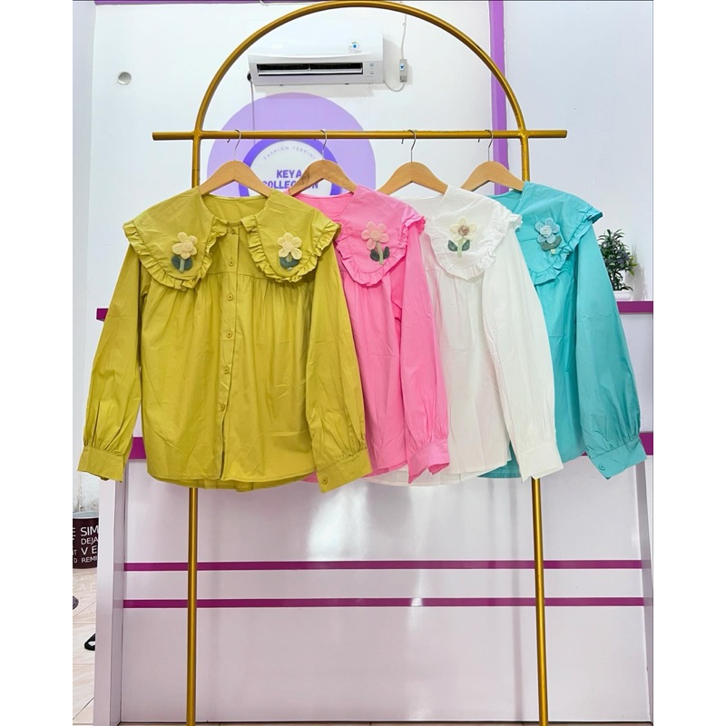 BLOUSE IMPORT/BLOUSE BUNGA IMPORT