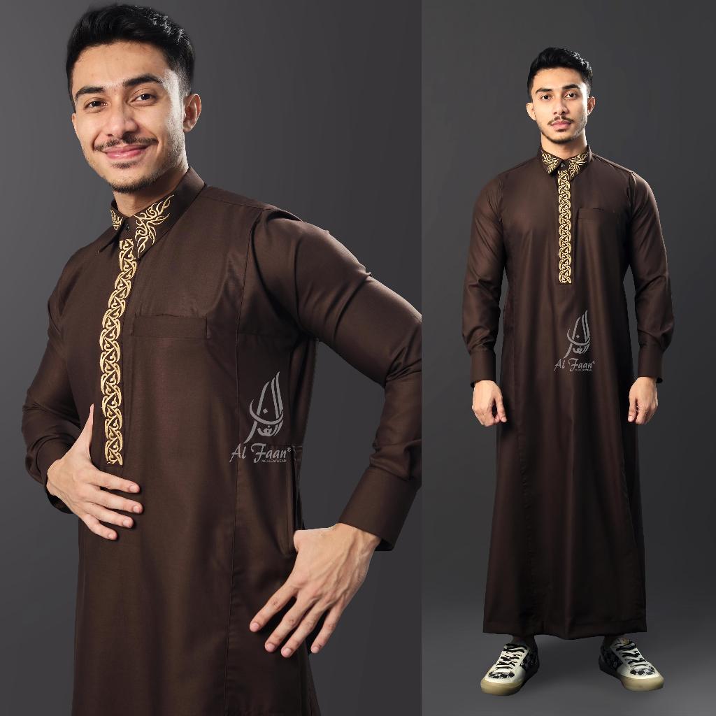 NEW JUBAH PRIA GAMIS SLIMFIT YAMAL JUBBAH GAMIS PRIA MEWAH MODEL TERBARU AL FAAN JUBAH JUBAH MEWAH