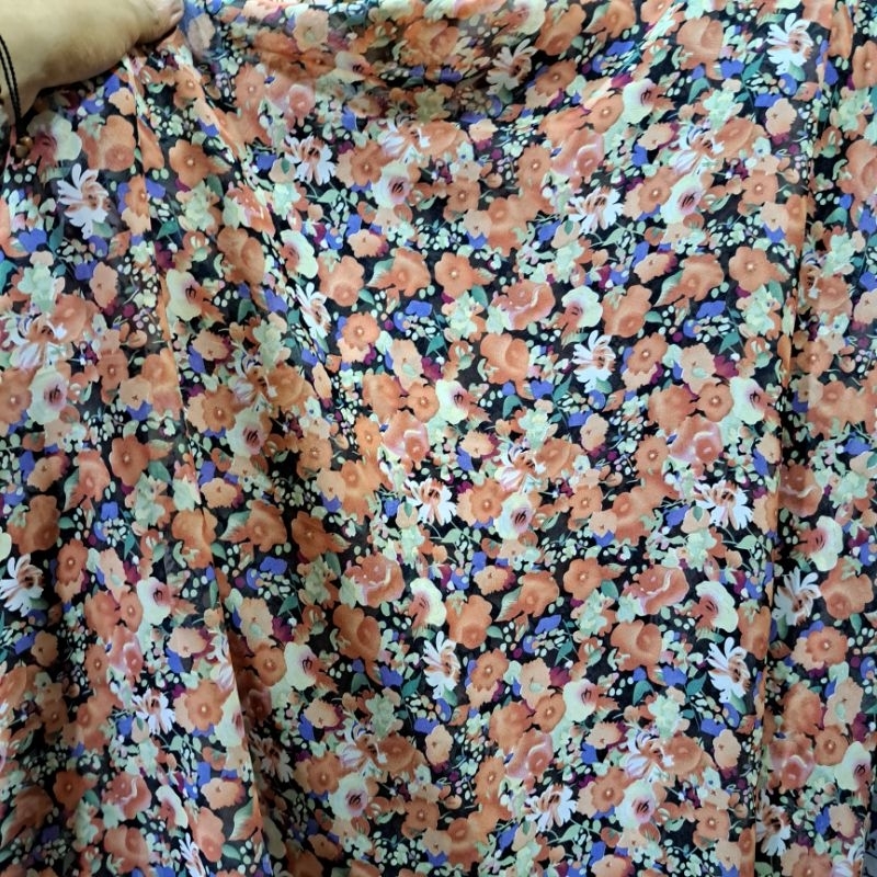 kain bahan ceruti | kain ceruti motif bunga | kain sifon ceruti premium | kain ceruty il motif bunga