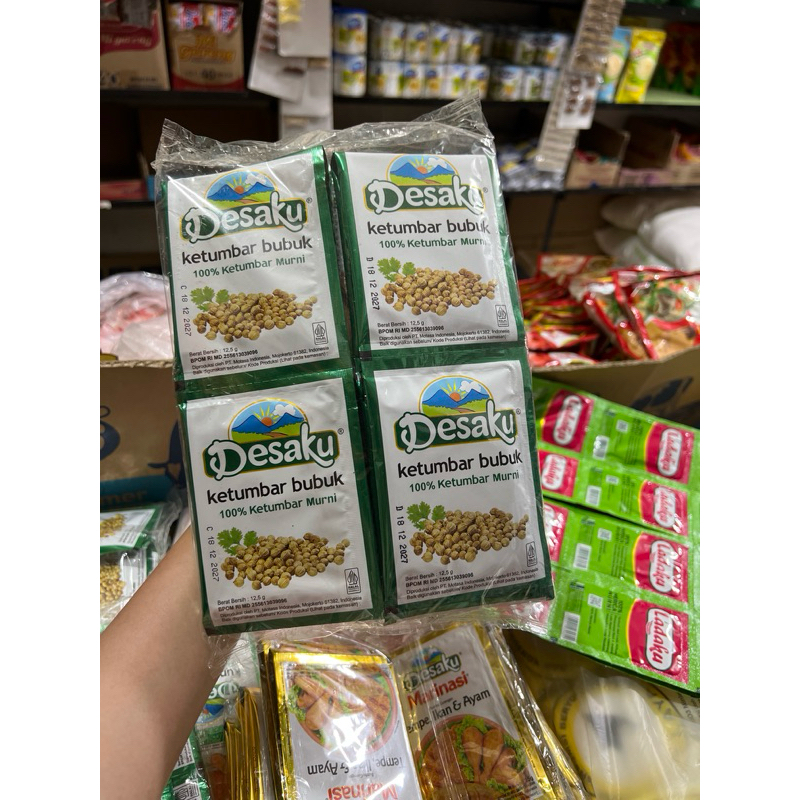 

Desaku ketumbar bubuk 12,5 g 100% ketumbar murni