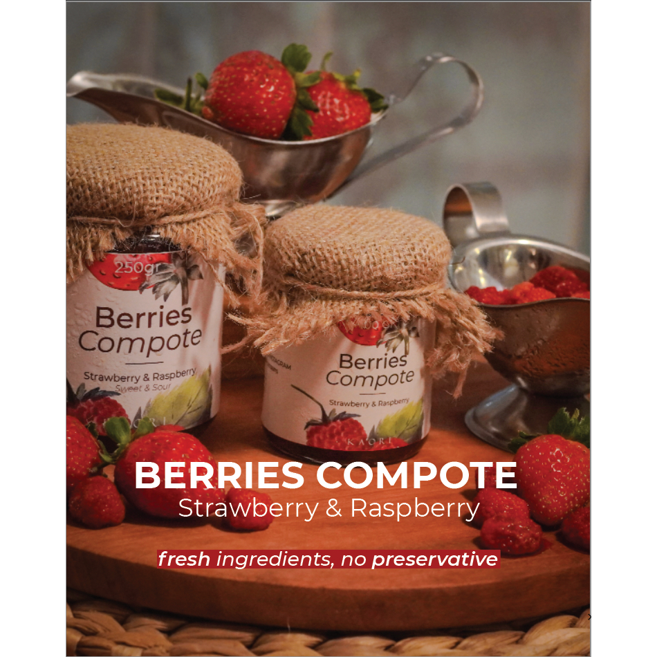 

Kaori's Berries Compote - Strawberry & Raspberry