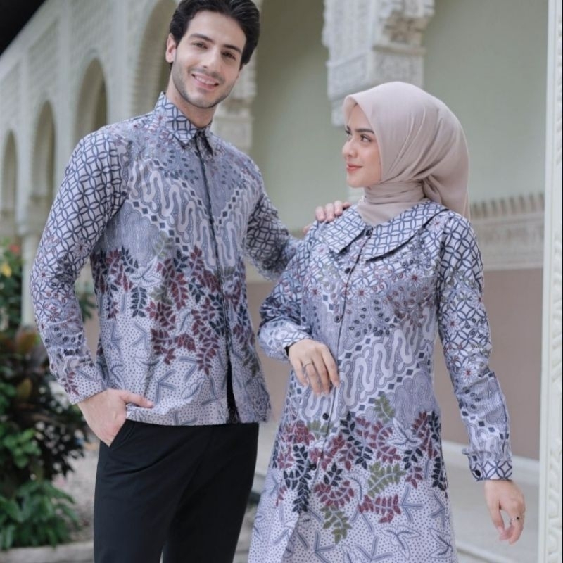 Setelan baju batik ptia wanita | Setelan batik pria wanita bisa pisah | Batik setelan terlaris