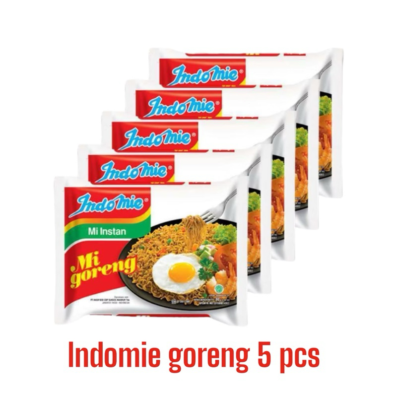

Indomie Goreng Mie Instant 5 pcs Expired Lama 85 gram