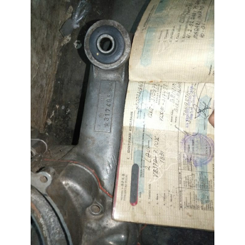 Rengkes krengkes vespa px membran tanam rxz