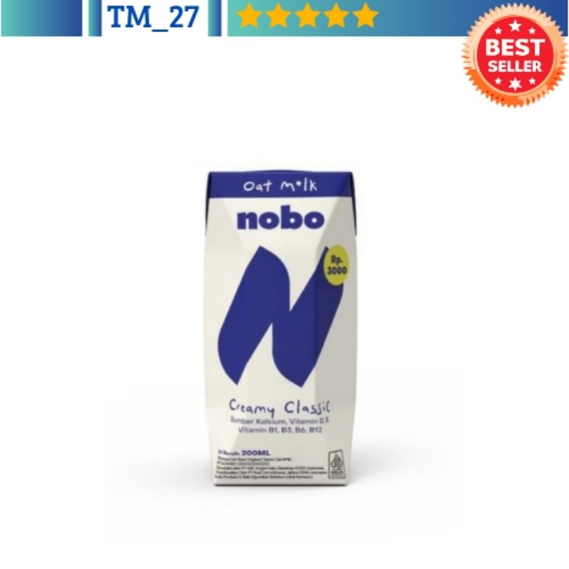 

Nobo oatmilk 200ml
