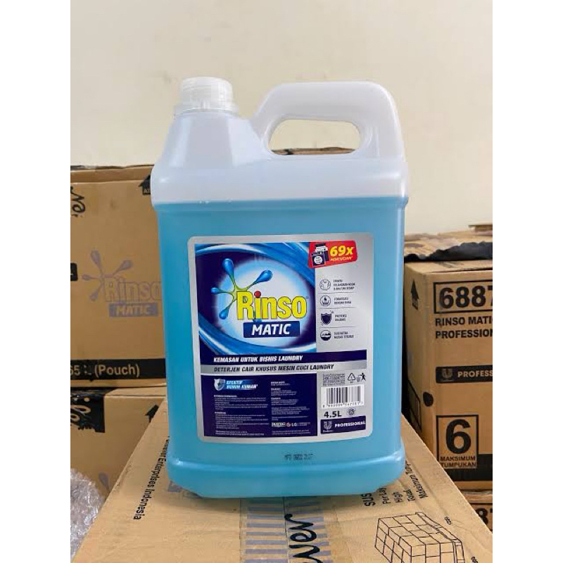 RINSO MATIC PROFESSIONAL LAUNDRY 4,5 LITER (ORIGINAL)