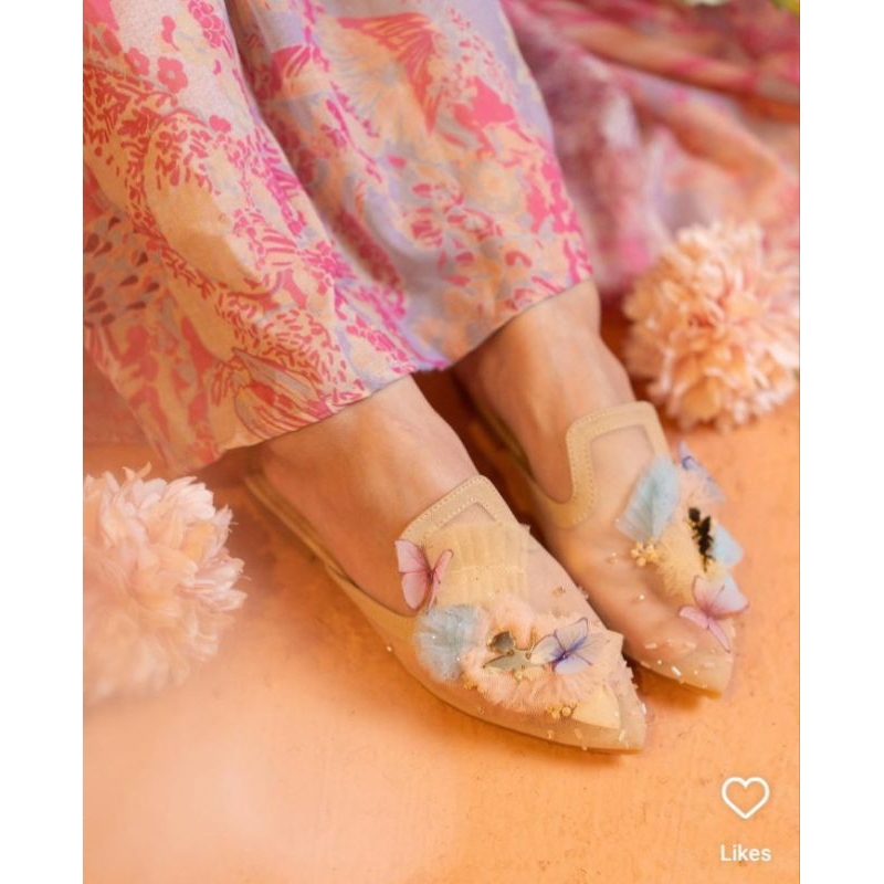 NEW ittaherl katnis mules salmon size 38