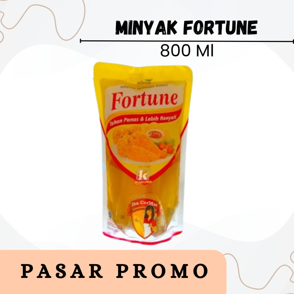 

MINYAK GORENG FORTUNE 800 Ml HEMAT